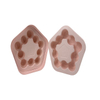 Emballage de pâte moulée par presse humide rose