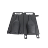 Emballage Flip-top personnalisé en pulpe de champagne noir