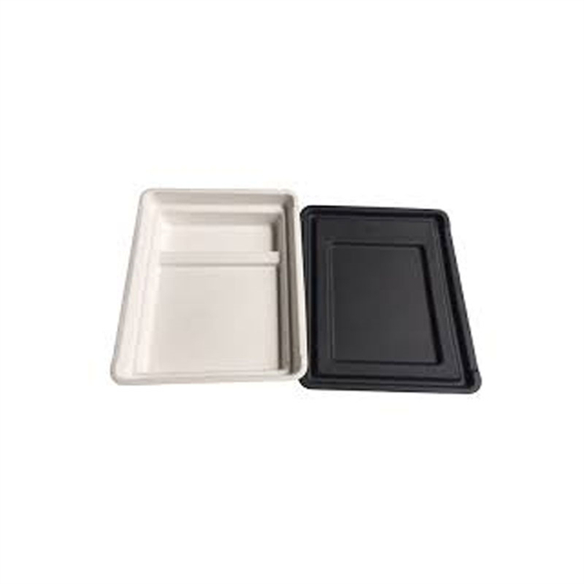 Plateaux de pulpe pressés à sec personnalisés