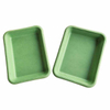 Plateaux de pulpe moulés verts personnalisés