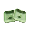Plateaux de pulpe moulés verts personnalisés
