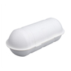 Emballage de pâte pressée humide à clapet blanc