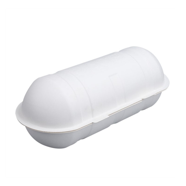 Emballage de pâte pressée humide à clapet blanc