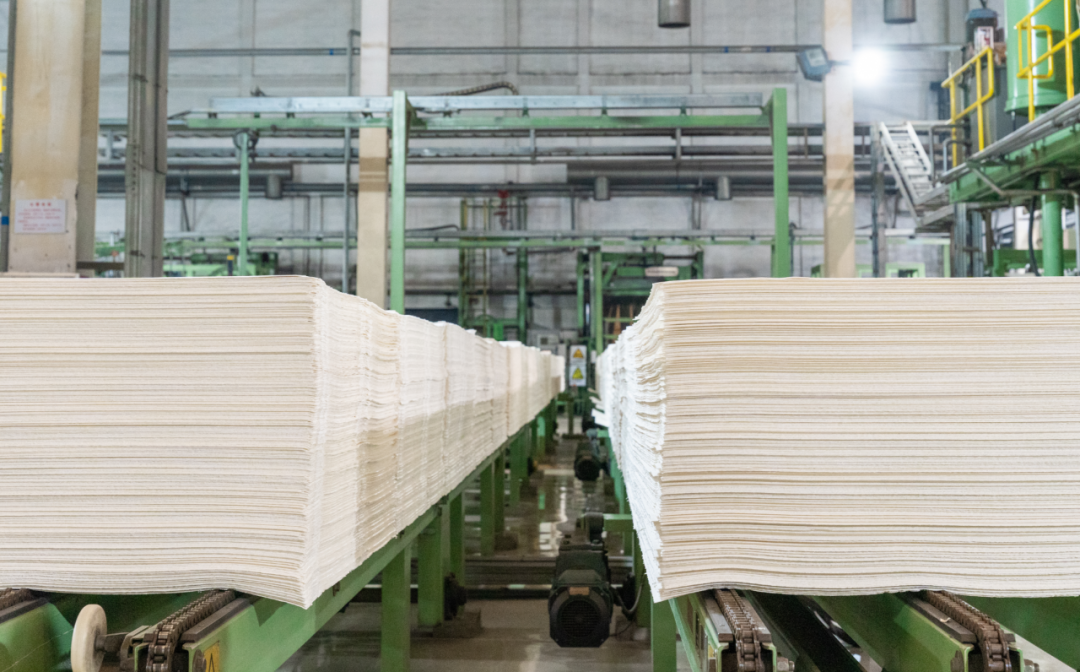 Usine de p&acirc;te &agrave; papier