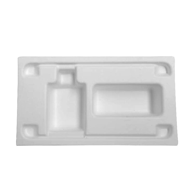 Vente en gros de plateau de soins de la peau Pulp Bagasse