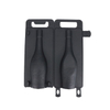 Emballage Flip-top personnalisé en pulpe de champagne noir