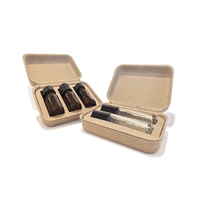Pâte moulée protectrice en bouteille pressée à sec