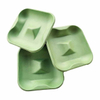 Plateaux de pulpe moulés verts personnalisés