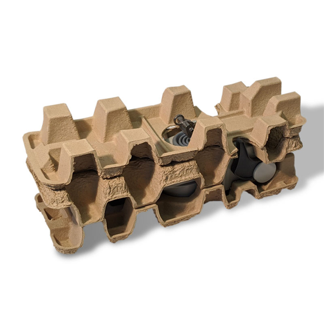 Vente en gros d'emballages de pâte moulée protectrice pressée à sec