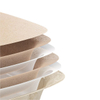 Pâte à papier pressée à sec Boîte à litière pour chat en gros