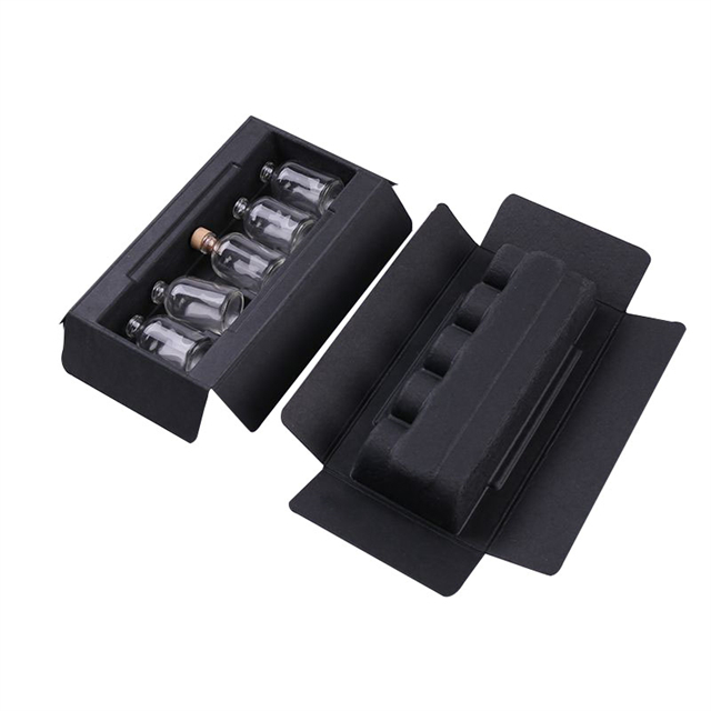 Fabricant d'emballages de Botte moulés en pâte noire