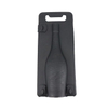 Emballage Flip-top personnalisé en pulpe de champagne noir